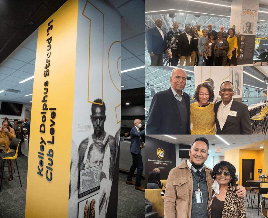 Frank Shines & Dolphus Stroud — Colorado College Robson Arena